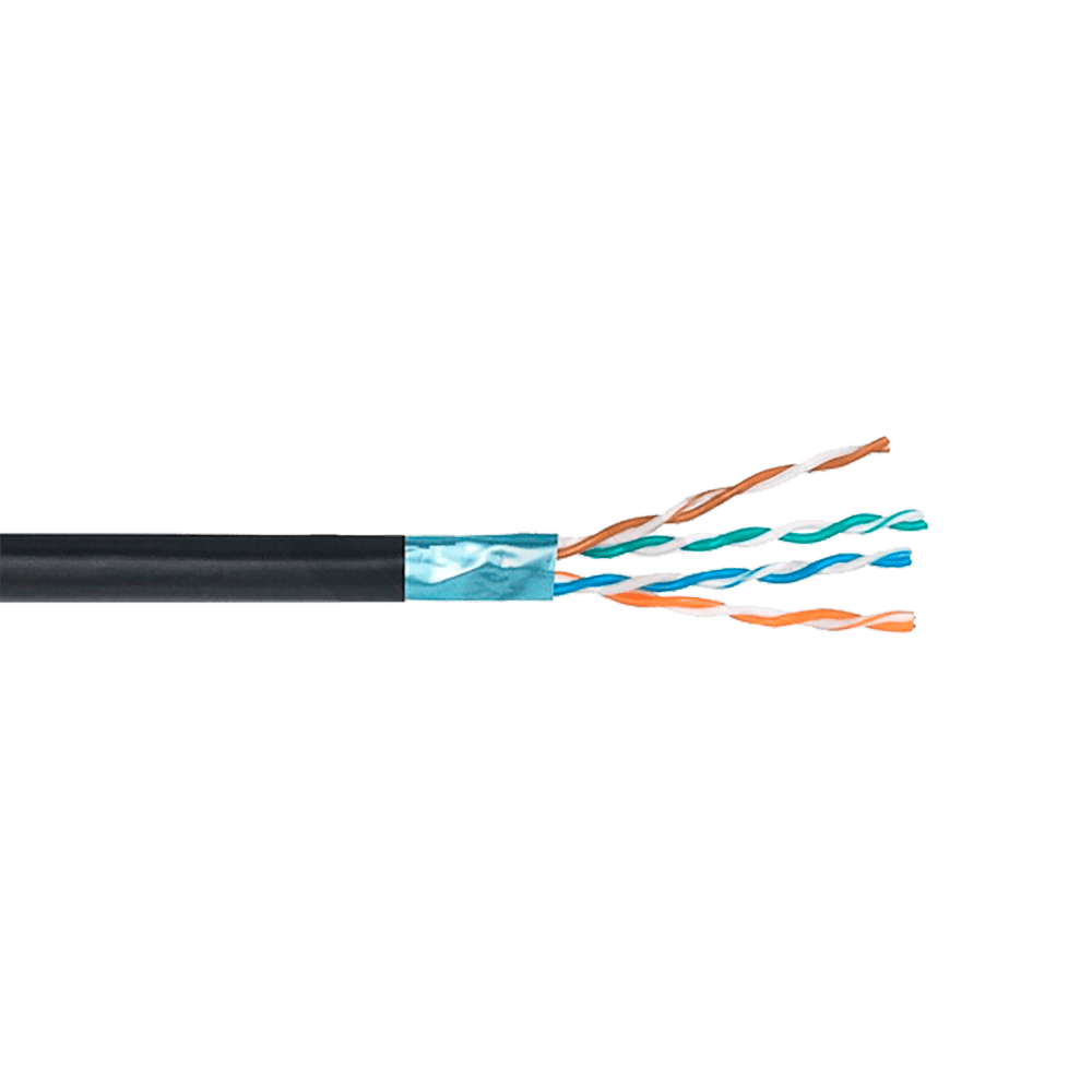 Кабель 4pr F/UTP-5e 24 AWG PE
