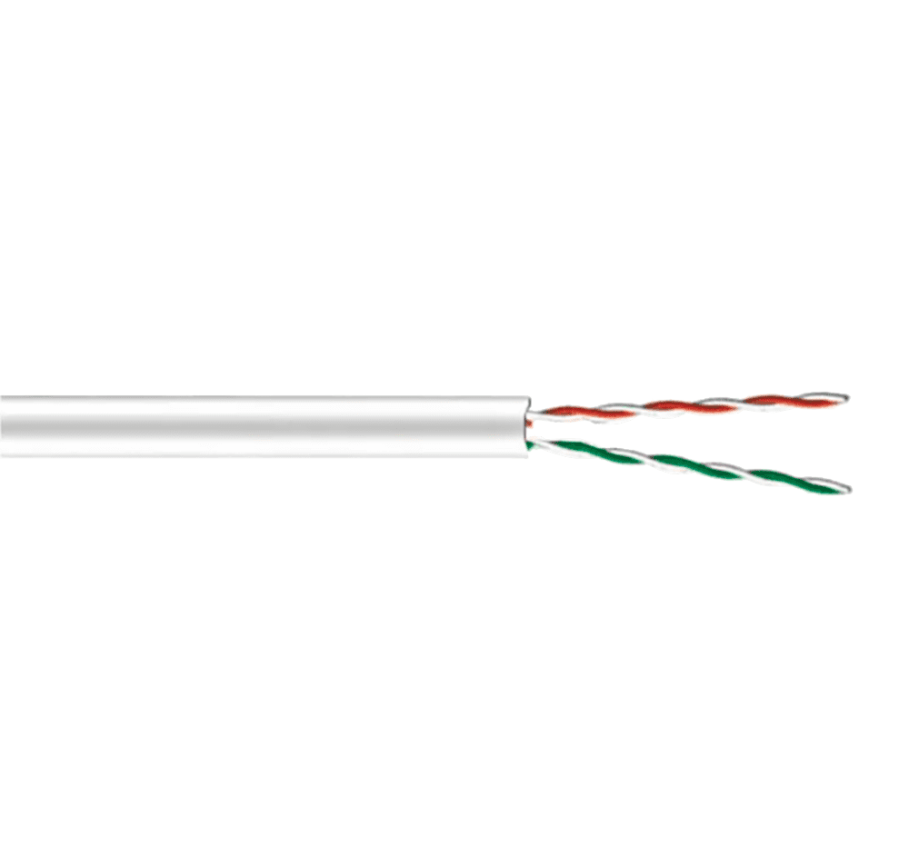 Кабель PLEXUS UTP 2PR 24AWG Cu CAT 5e, PVC (0.48) 305м